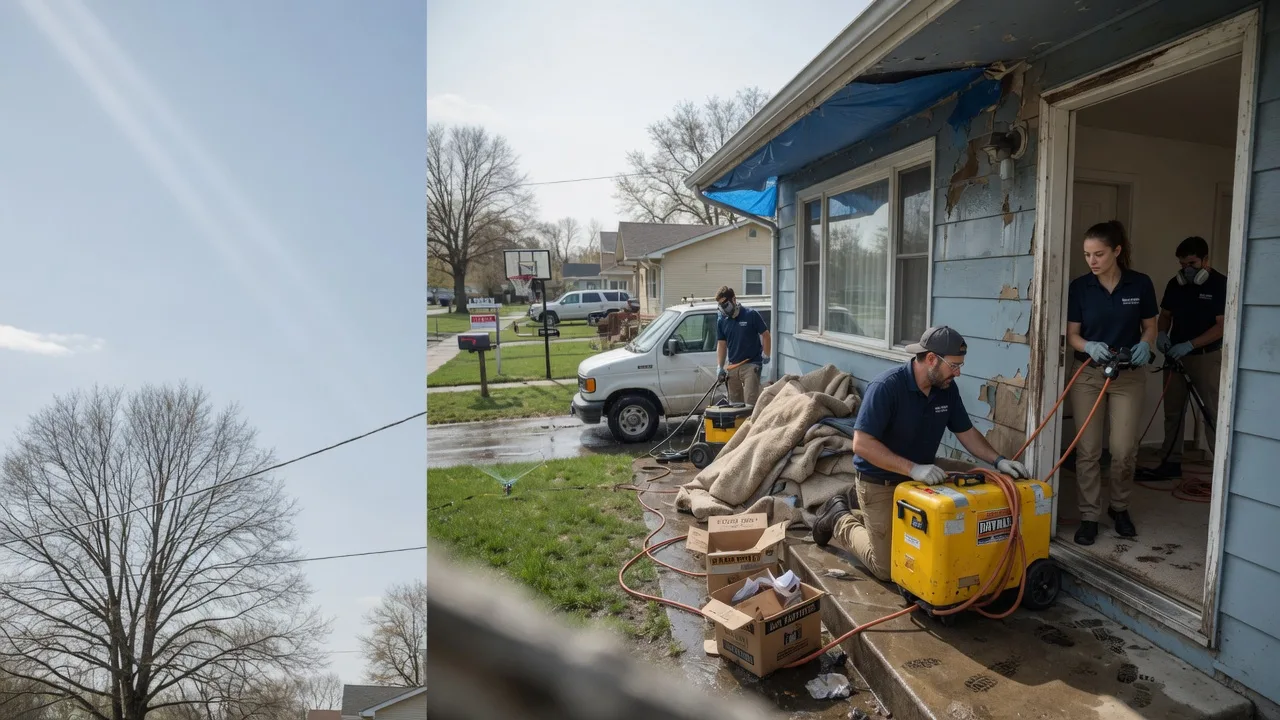 Basement Flood Cleanup in Melber, KY near me